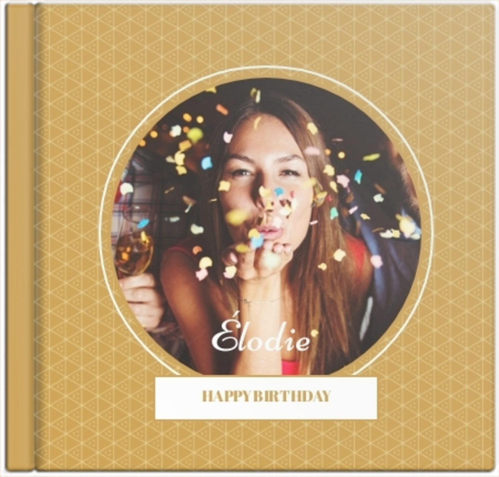 Album photo anniversaire Épanouie
